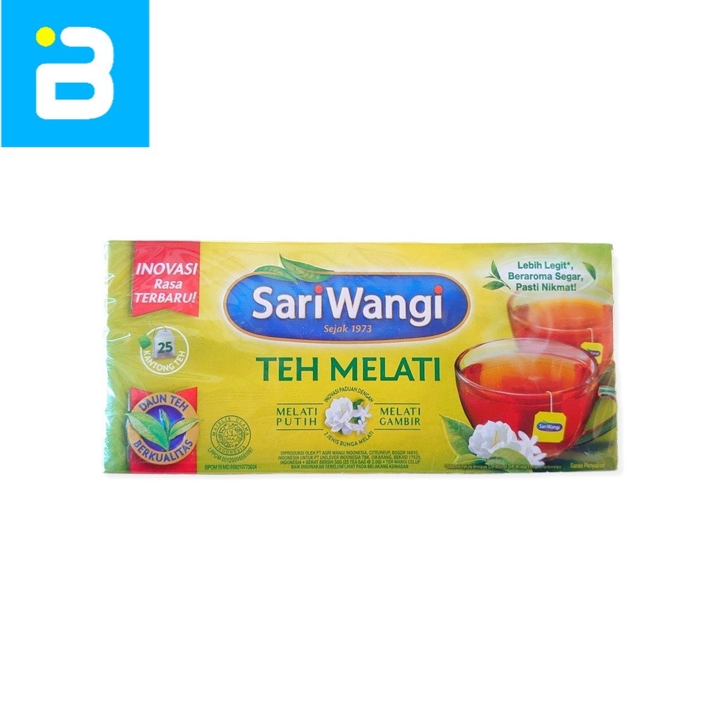 

Teh Sari Wangi Teh Melati 25 Kantong