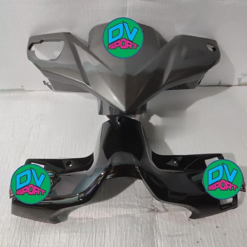 batok depan belakang vario techno 110 karbu abu abu honda vario techno 110 lama kualitas terjamin