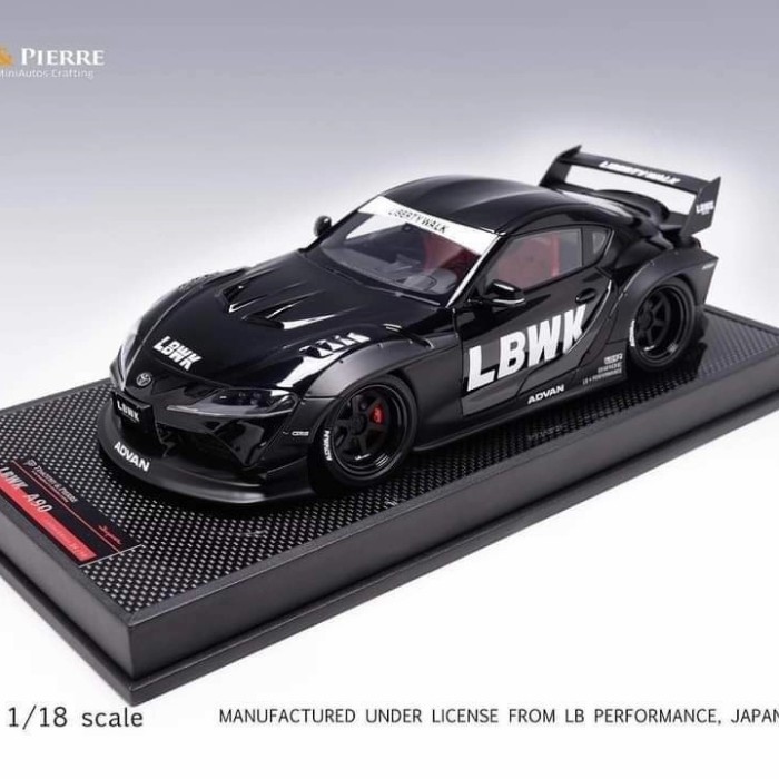 Timothy & Pierre Toyota Supra A90 LBWK Liberty Walk 1/18