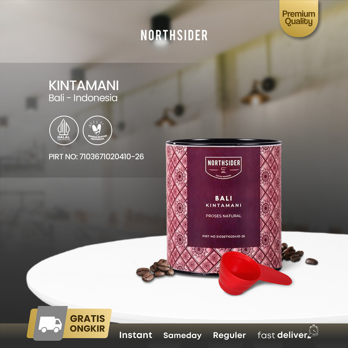 

Roux Northsider Kopi Arabika Bali Kintamani Natural Coffee - 100g, Biji Kopi