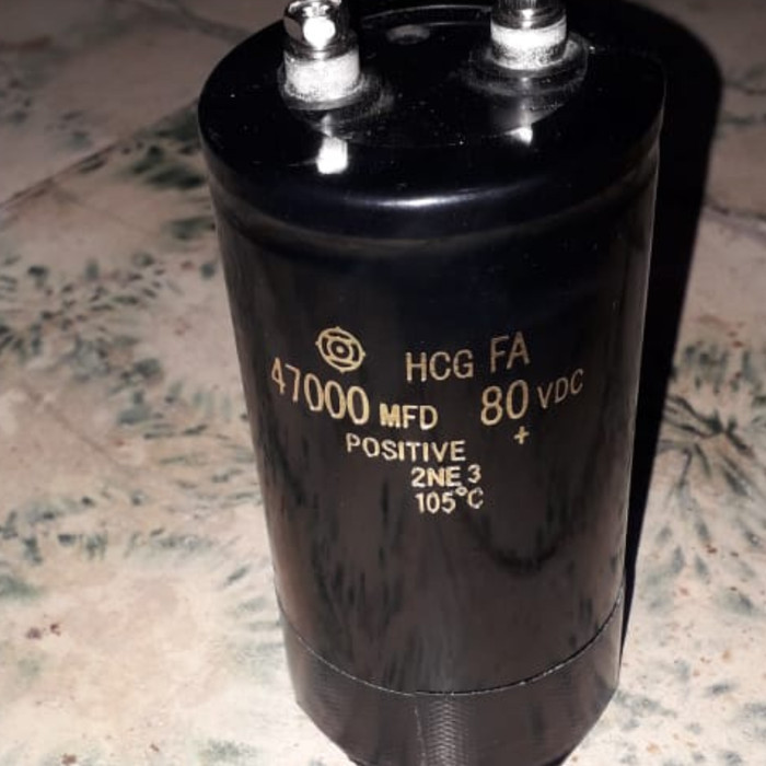 elco 47000uf 80v hitachi hcg bagus bagus