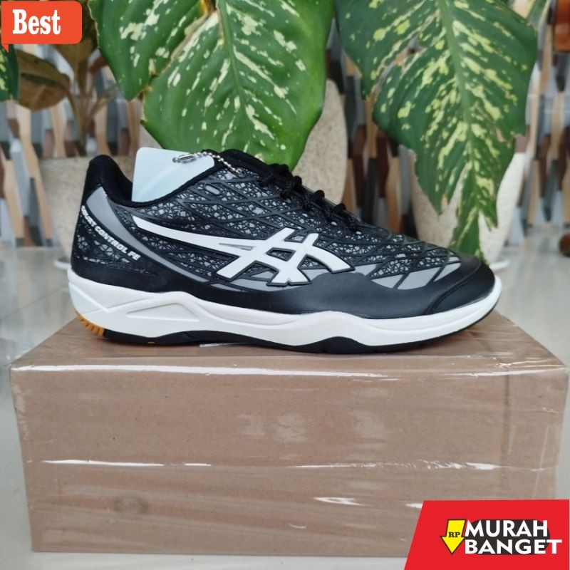 sepatu badminton murah berkualitas Sepatu Asics PUTIH Sepatu Badminton Bulutangkis UK 39-43