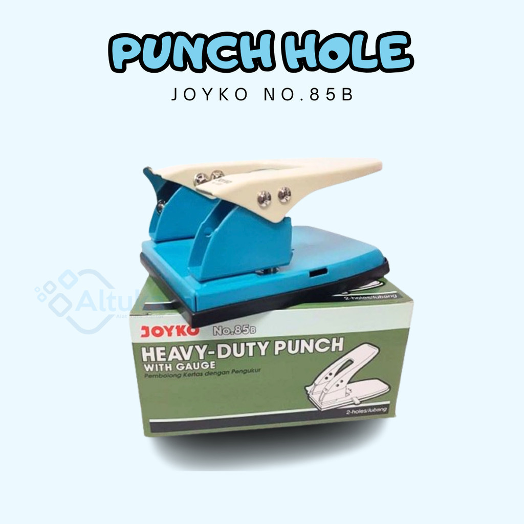 

Duty Punch With Gauge / Pembolong Kertas Dengan Pengukur Joyko No.85B