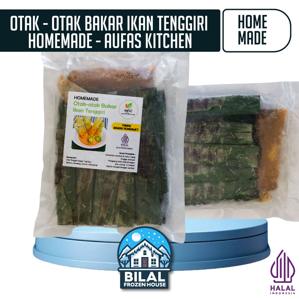 

Aufa's Kitchen Otak-Otak Bakar Ikan Tenggiri - Otak-Otak