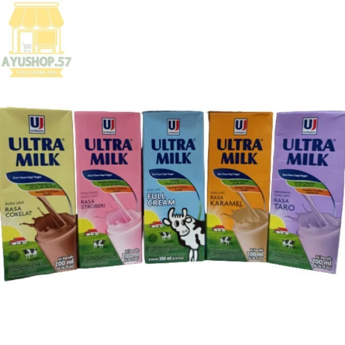 

Ultra Milk 4x200ml - Taro - AYUSHOP57