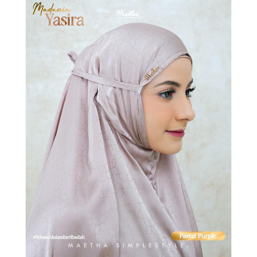 Yasira Series Mukena Dewasa Madania Motif