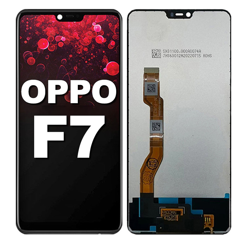 LCD OPPO F7 Original COD TOUCHSCREEN Fullset Crown Murah Compatible For Glass Touch Screen Digitizer