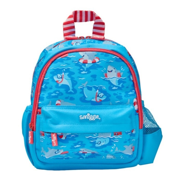 Grosir Ransel AUTENTIC smiggle teeny tiny / ransel tk junior - swim shark