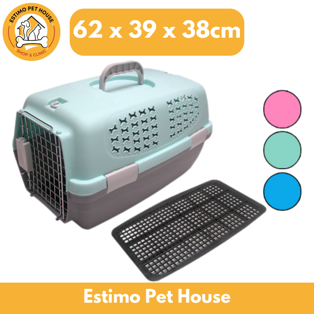 Kennel Box Pet Crate Cargo Travelling Anjing Kucing 063