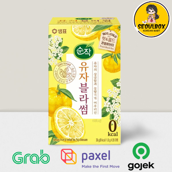

Sempio Brew Fruit & Herbal Tea Yuja Blossom 36g - Teh Jeruk Made In Korea