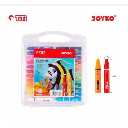 

[KIRIMHARIINI] - Oil Pastels / Krayon / Crayon TITI 24 Warna