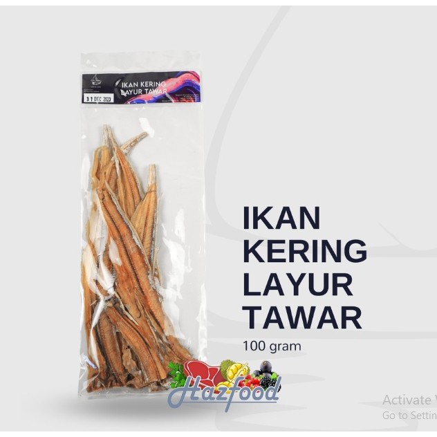 

Ikan Kering Layur Tawar Panjang Tebal Kualitas Super 100 Gram