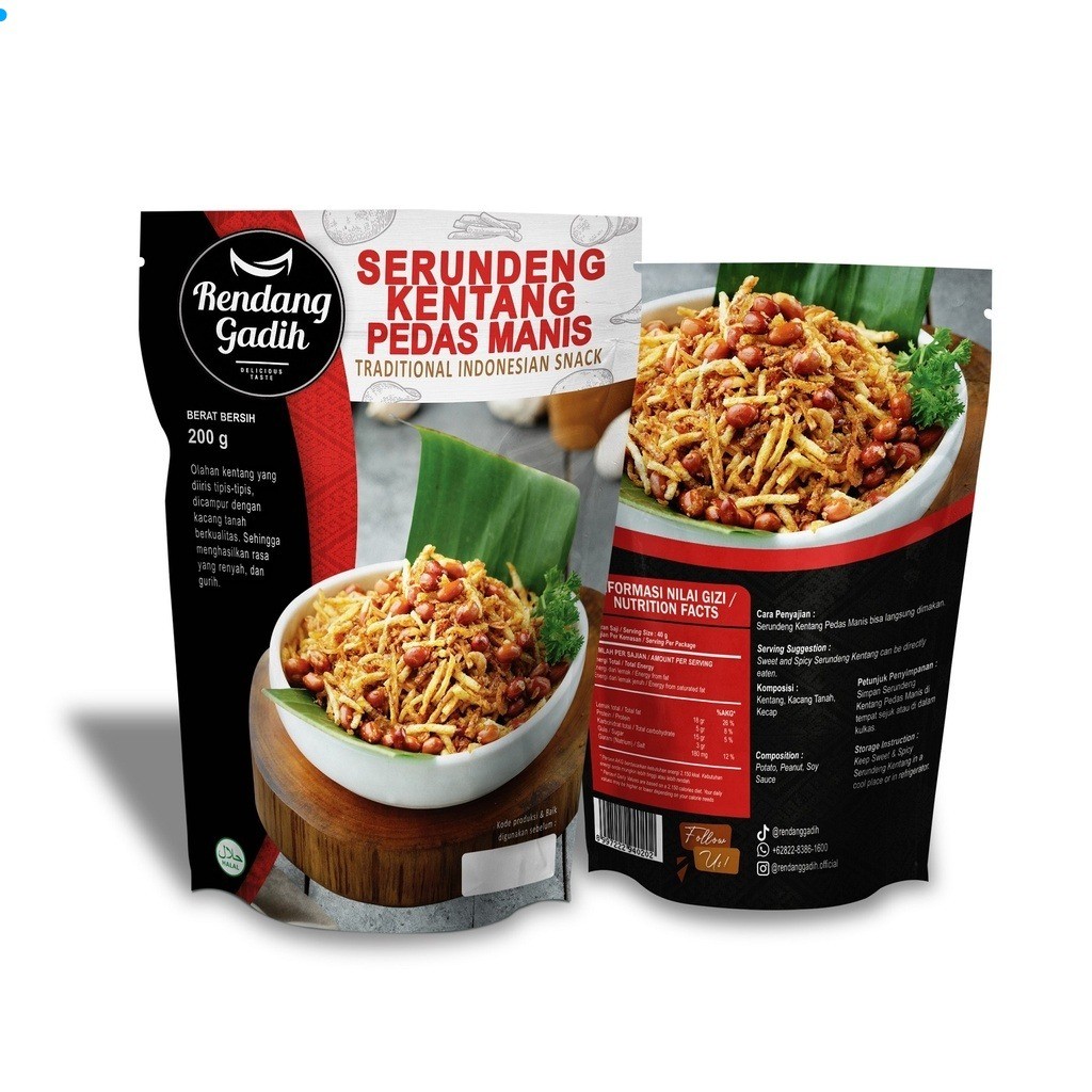 

Rendang Gadih Pyk - Serundeng Kentang 150 g