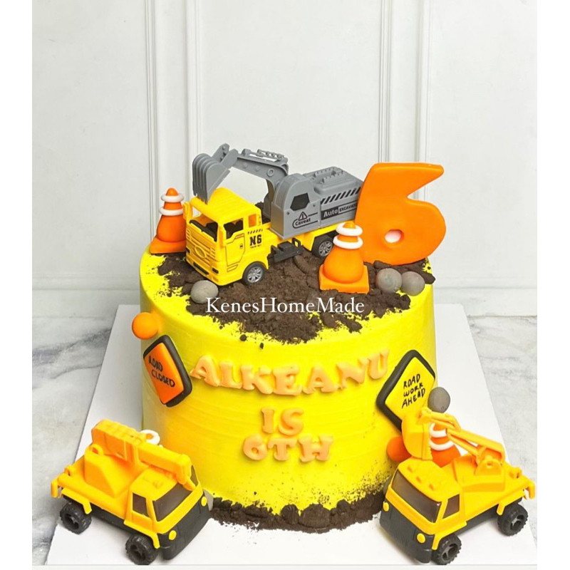 Kue Ulang Tahun Beco / Cake Ultah Excavator Catering Malang DMT