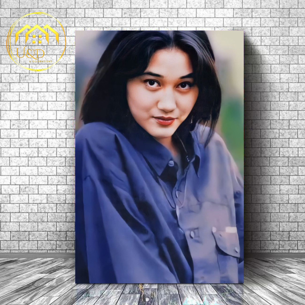 HIASAN DINDING - POSTER KAYU NIKE ARDILLA - POSTER NIKE ARDILA - DEKORASI RUMAH - UKURAN 20X30 CM - 