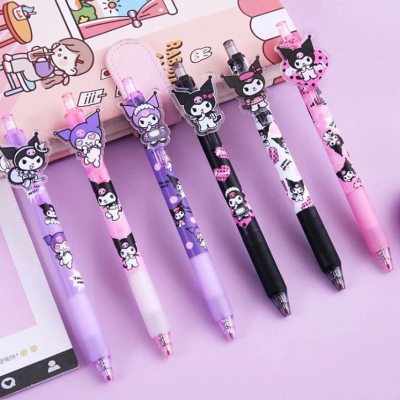 

Pulpen cetek Karakter Sanrio Press Pen Gel / Pulpen Sanrio