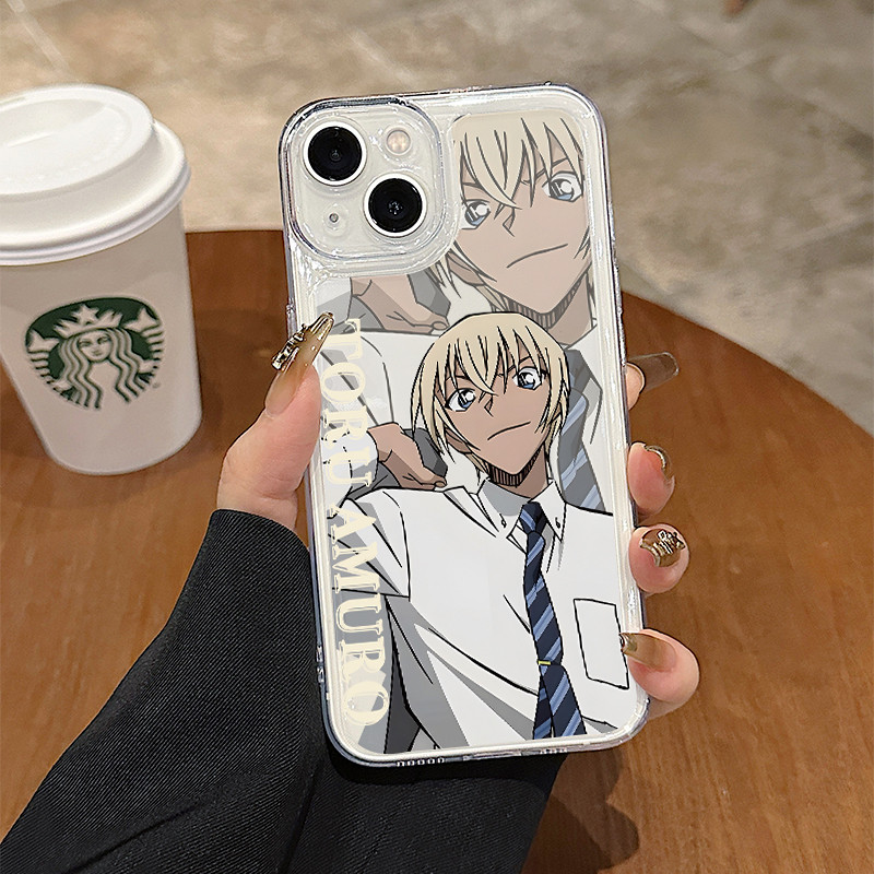 IPHONE Case Furuya Rei Detective Conan Tipis dan ringan Transparan Silikon Soft Case for iPhone 15 1