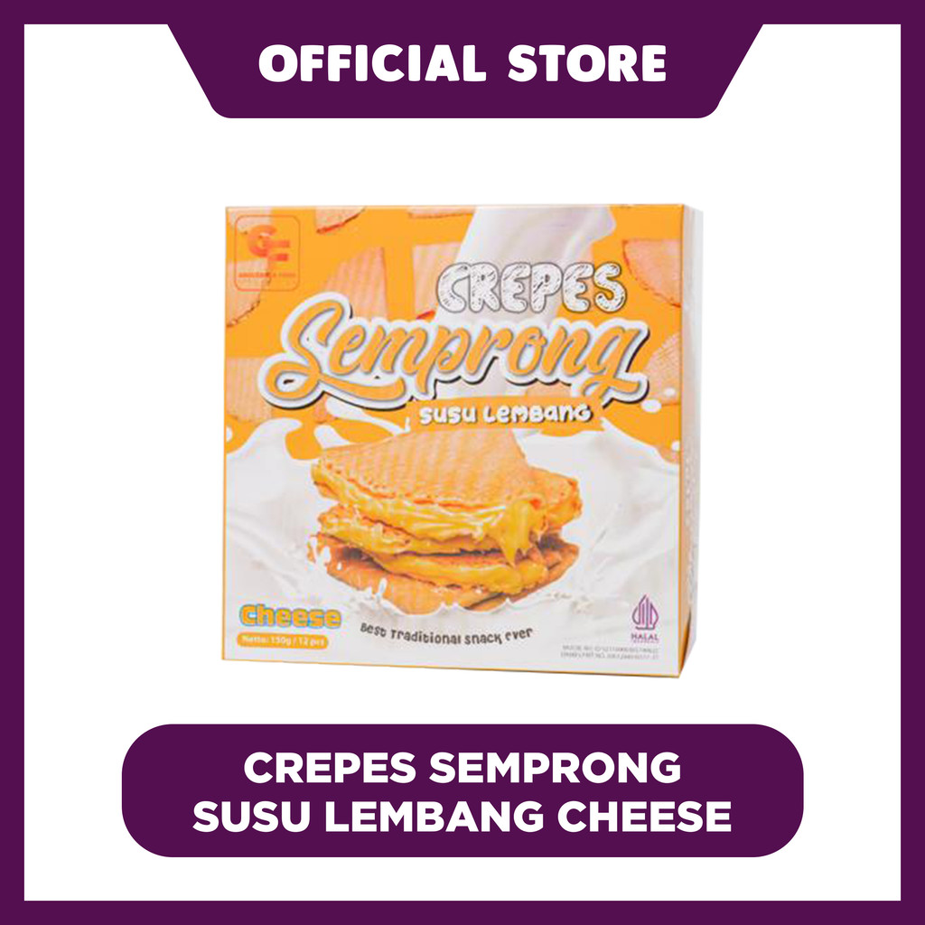 

Crepes Semprong Susu Lembang Chesee