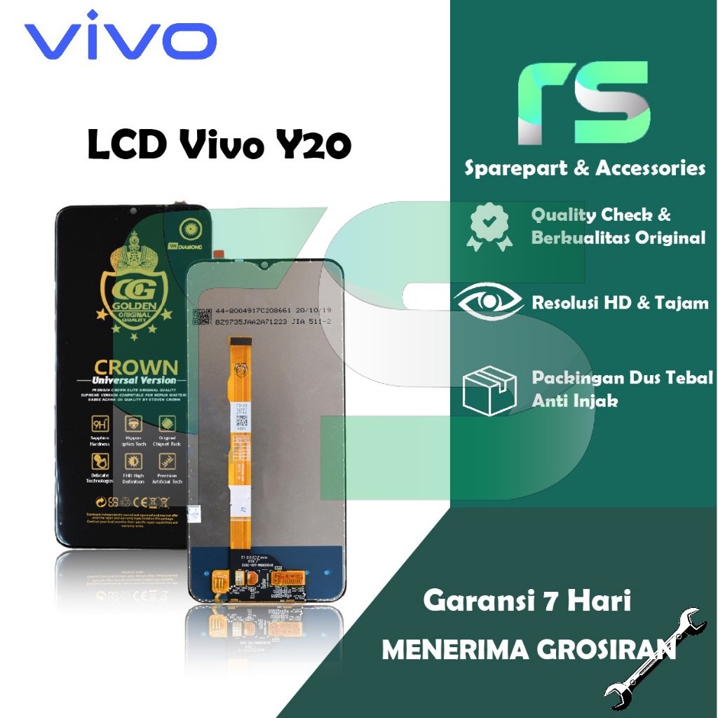MS LCD TOUCHSCREEN TS VIVO Y20 V2027 - Y20S V2029 - Y12S V2026 - VIVO Y15S - LCD VIVO Y20 - LCD VIVO