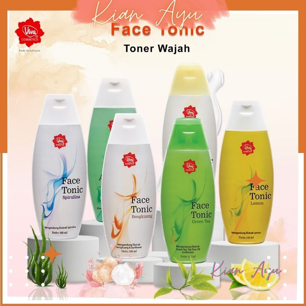 KianAyu* Viva Face Tonic - Toner Wajah Viva