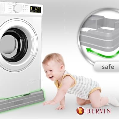 BERVIN KAKI MESIN CUCI FRON LOADING / DUDUKAN MESIN CUCI FRONT LOADING