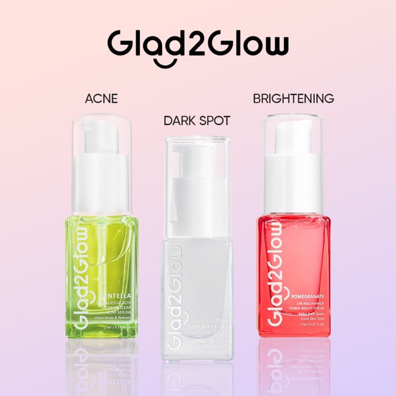 Glad2glow Face Serum-glad2glow pomegrante serum-glad2glow yuja serum - serum glad2glow