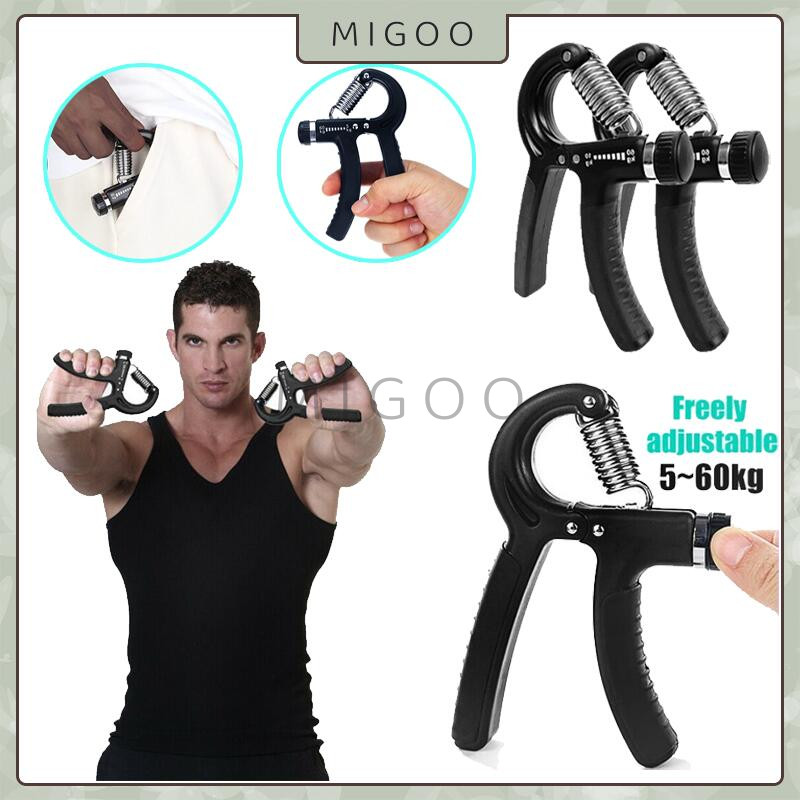 Alat Latihan Otot Tangan Olahraga Tangan Handgrip / Adjustable Handgrip