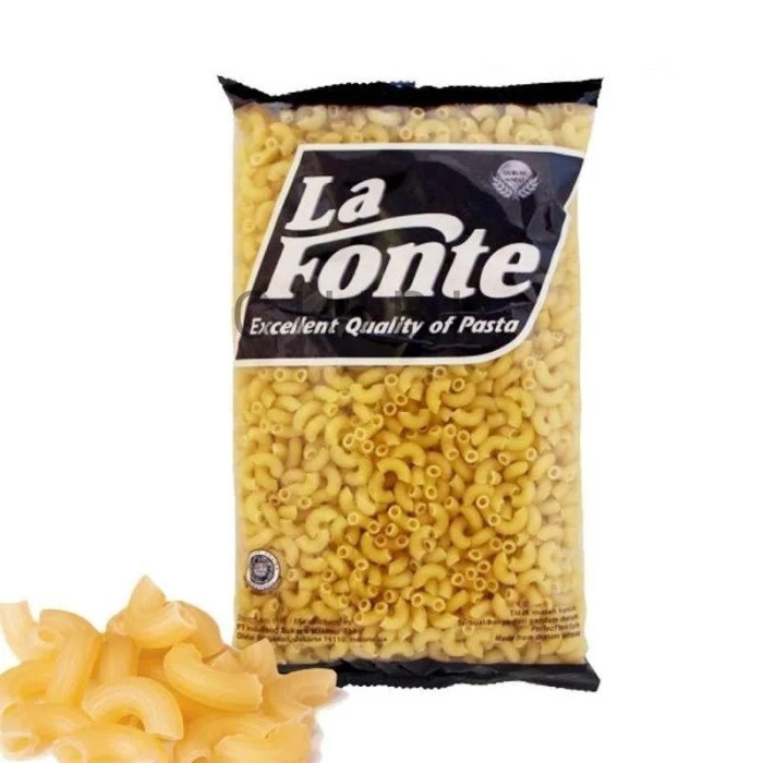 

nb La Fonte Chifferi Rigati / Pasta Bentuk Makaroni [500 gr] - Kemasan Pabrik