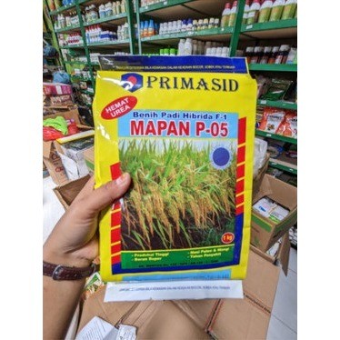 Benih Bibit Padi Hibrida F-1 MAPAN P- 05 PRIMASID 1Kg 100% Original Kemasan Pabrik ASLI ORIGINAL