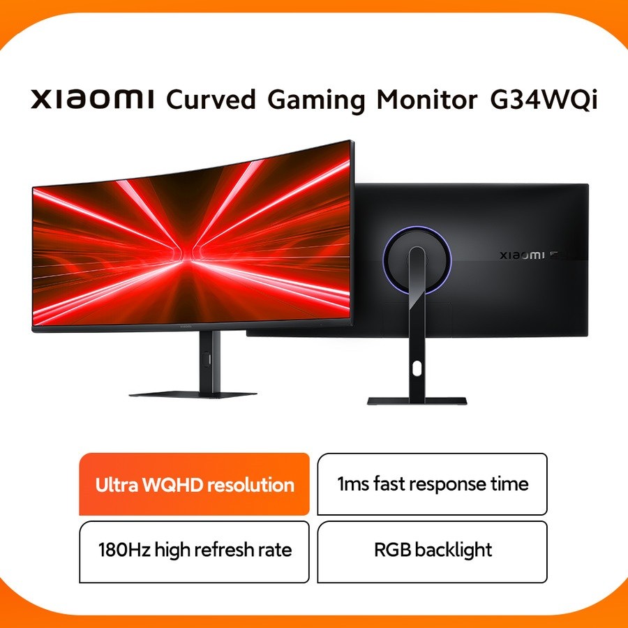Xiaomi LED Monitor G34WQi Curved Gaming