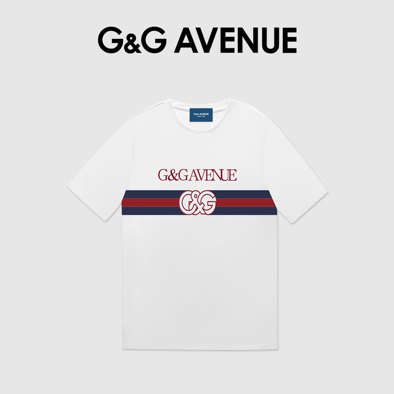 T-Shirt KAOS GUCCI Warna Hitam, Cocok untuk Pria dan Wanita dengan Detail Atasan Putih dan Kerah Bul