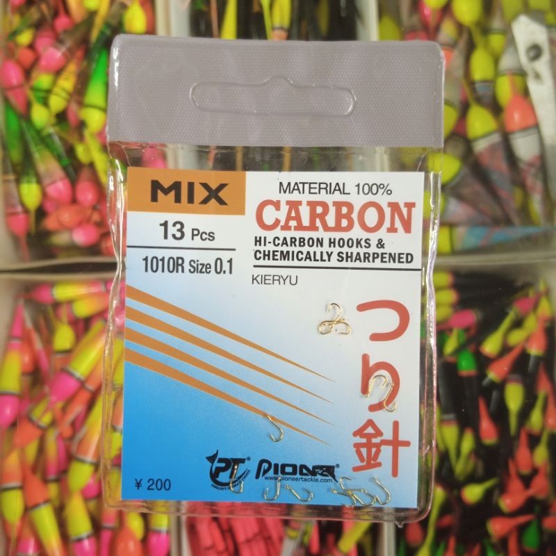 Kail Mix carbon Kuning 1010r kail 0.1 0.3 0.6 kuning kail emas Kieryu dengan lubang 1010R kail panci