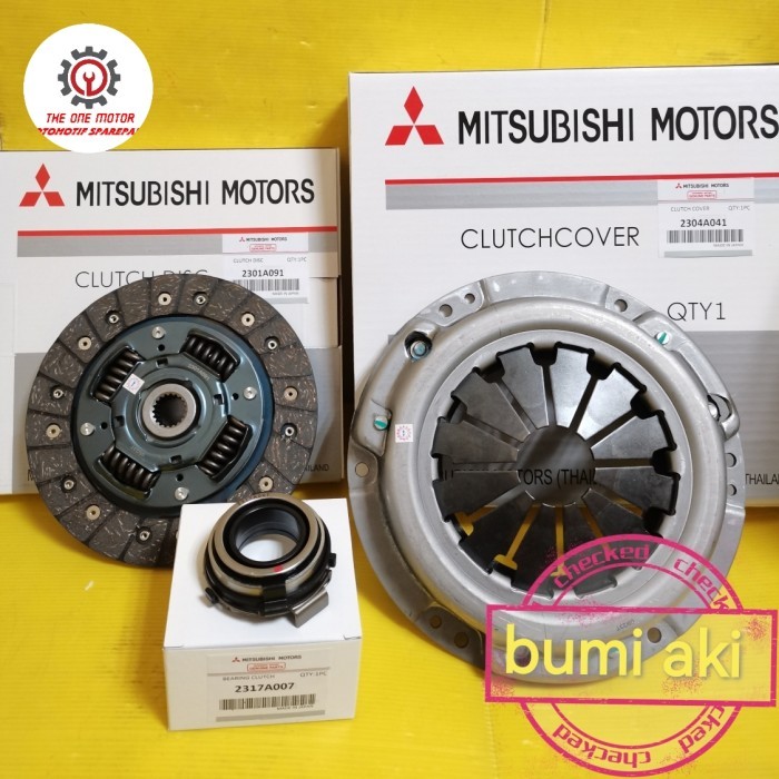 KOPLING SET MATAHARI KAMPAS & BEARING MITSUBISHI MIRAGE MANUAL