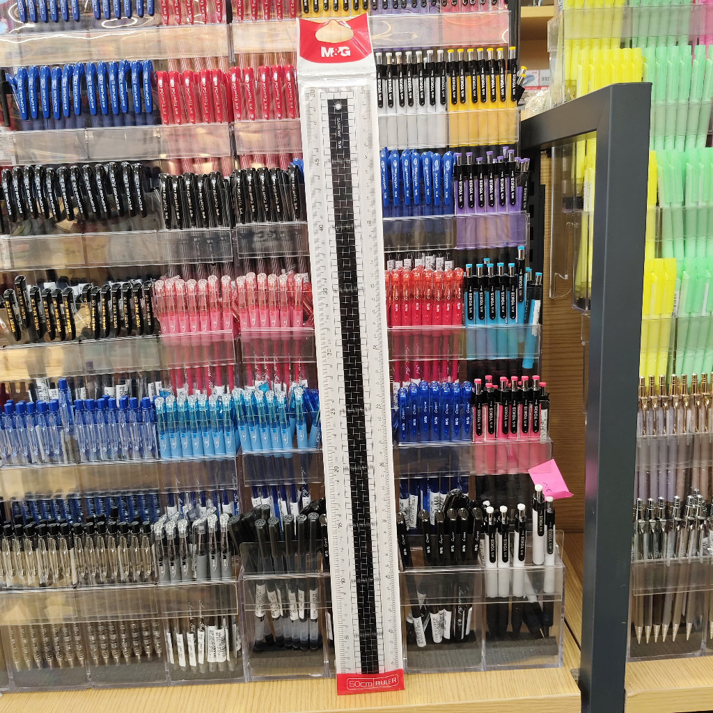 

Penggaris Plastik M&G Plastic Ruler 50cm #ARL960Y0 SHABQ