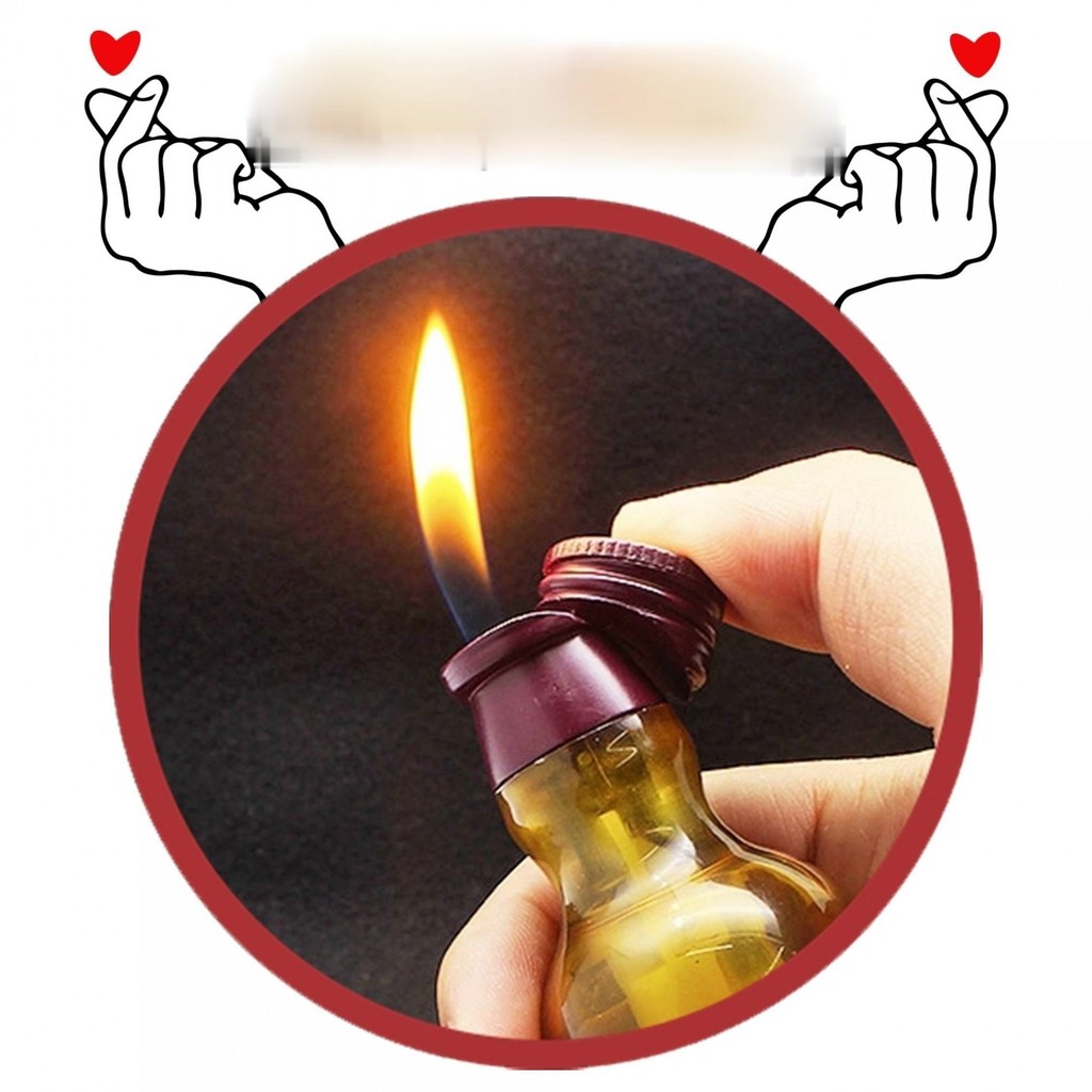 Korek Api Gas Model Botol JackDaniels Korek Unik