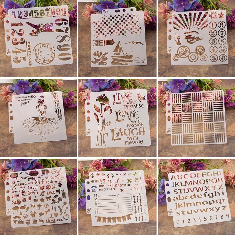 

C63B Love for Cat Stencils Template Painting Scrapbooking Embossing Stamping Album