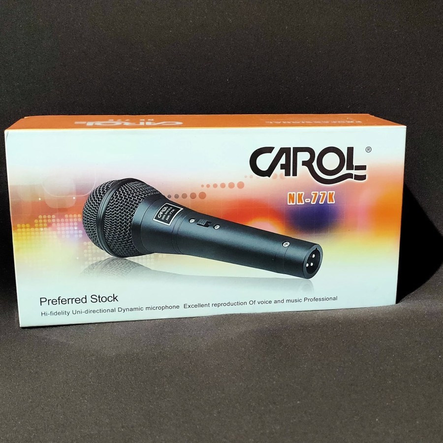 Mic vocal/mic kabel carol nk 77 original