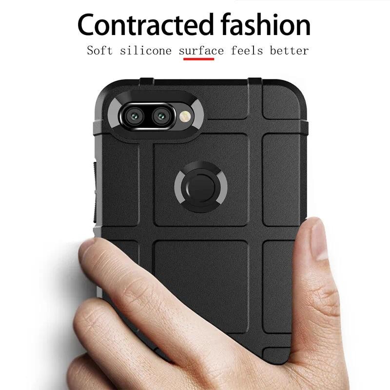 Phone casing Armor Heavy Matte Cover untuk Xiaomi Mi 8 Lite Mi8 lite Shockproof Shield Case untuk ca