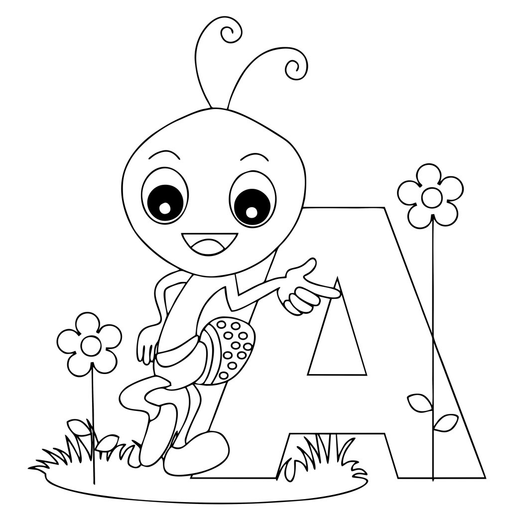 

Gambar Sketsa Mewarnai ~ ABJAD - ALPHABET/ Seketsa Lukis / Drawing Sketch / Menggambar A4 (Bukan Buku) ANAK TK PAUD Bahan Nyaman
