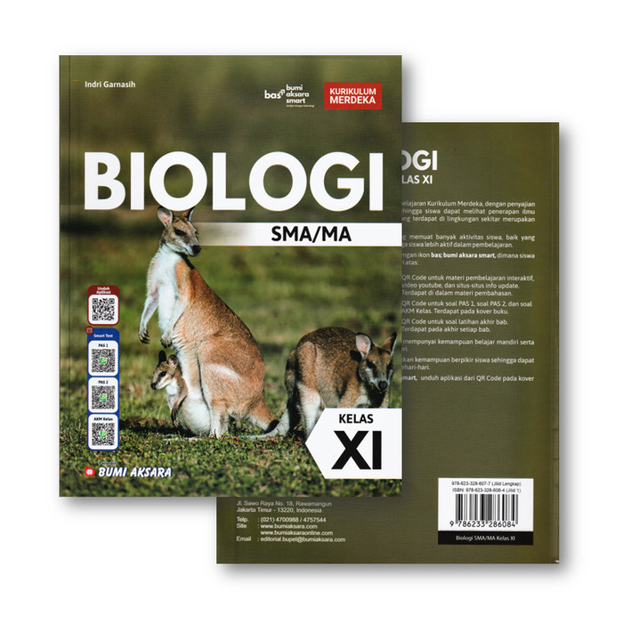 

Biologi Kelas XI SMA MA Kurikulum Merdeka