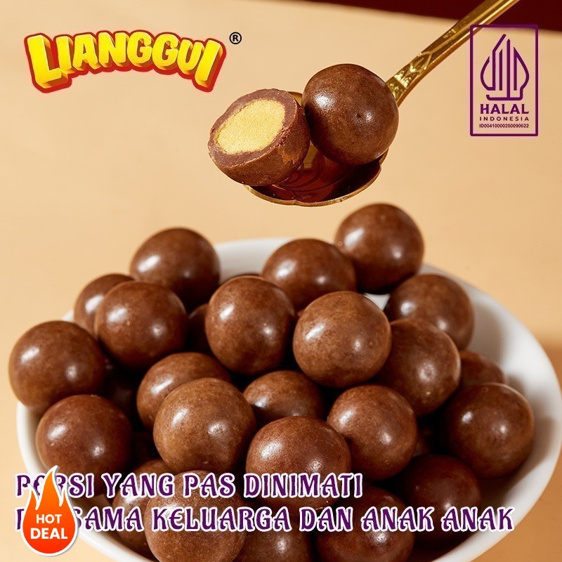 

[Permen import halal]HALALLianggui Dengan Rasa Susu Cocok Untuk Cemilan Crunchy Milk Choco Anak Dan Keluarga Coklat Viral Coklat Yang Crunchy Anak