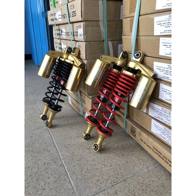 skok yss all new gold series ukuran 340MM ready merah dan hitam