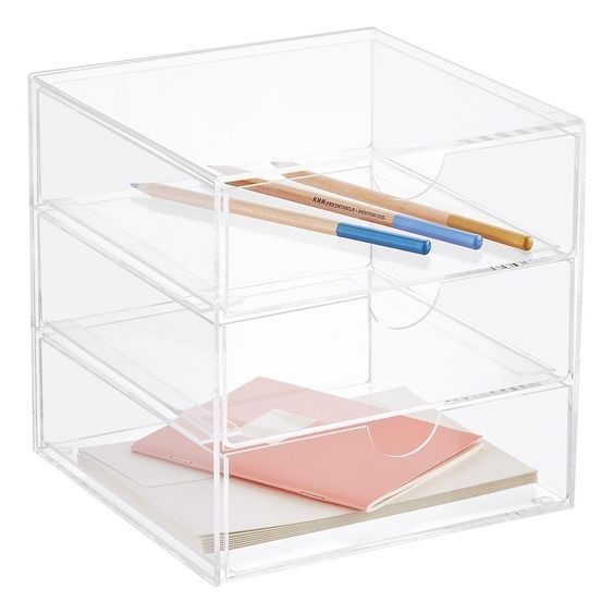 Karra | Laci Akrilik Rak Laci | Acrylic Organizer Rak Akrilik Kotak