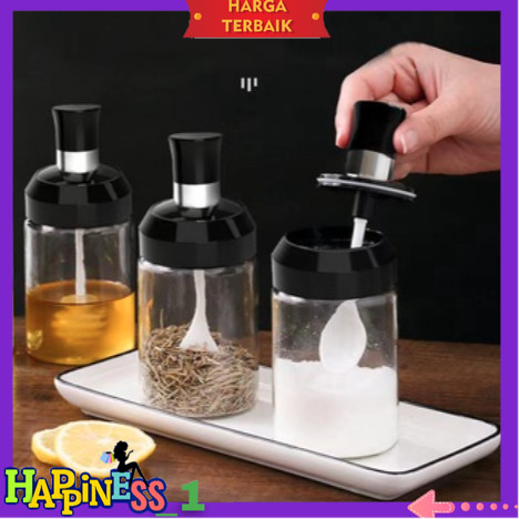 Botol sendok bumbu dapur penyimpanan tempat bumbu dapur botol bumbu dapur garam botol bumbu dapur