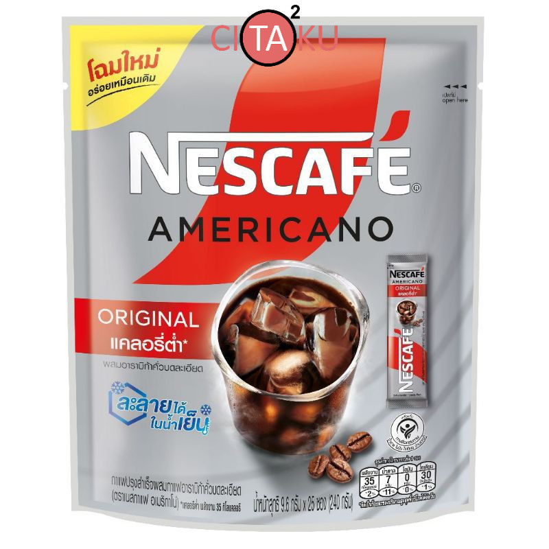 

Nescafe Americano Original Thai
