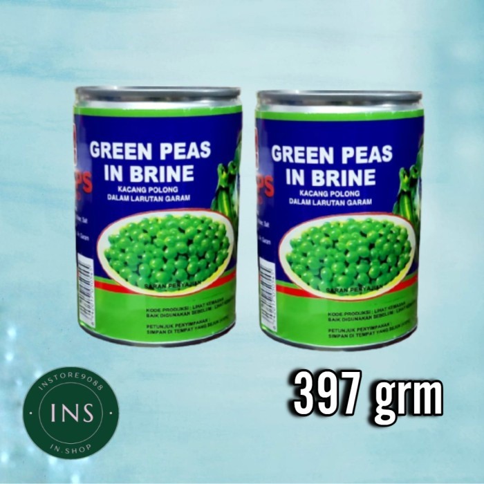 

Green Peas IKPS Kacang Polong Kaleng 397gr