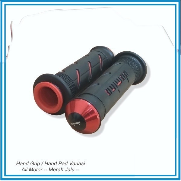 Hand Grip / Hand Pad Variasi All Motor -- Merah Jalu --
