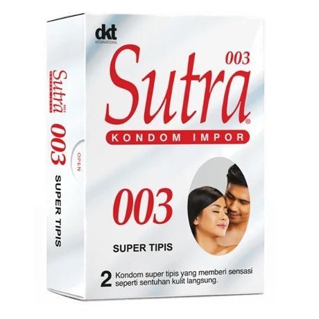 Sutra 003 Kondom Impor 003 Super Tipis / BK