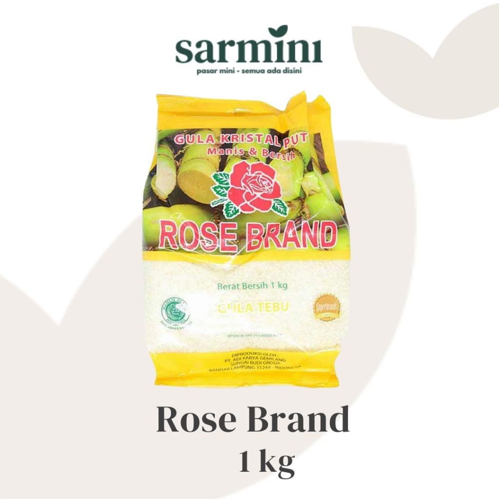 

Rose Brand Gula Tebu Kuning 1 kg