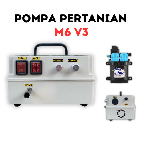 Pompa Pertanian Paket Box M-Series Hiu Dual Pump - Series M6 V3 Pompa Dalam